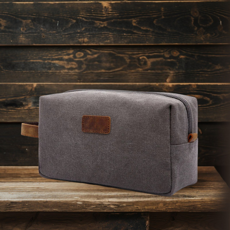 Canvas Travel Toiletry Bag | DUKE