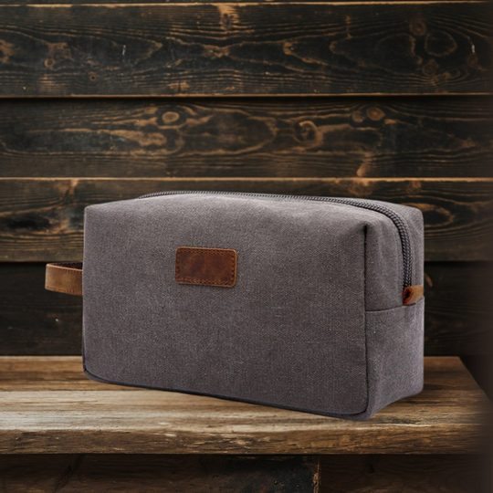 Canvas Travel Toiletry Bag | DUKE