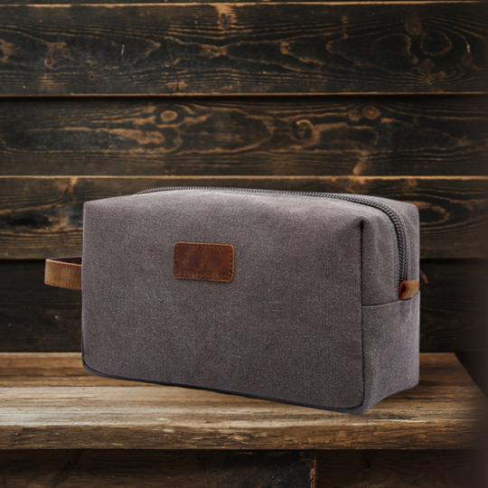 Canvas Travel Toiletry Bag | DUKE