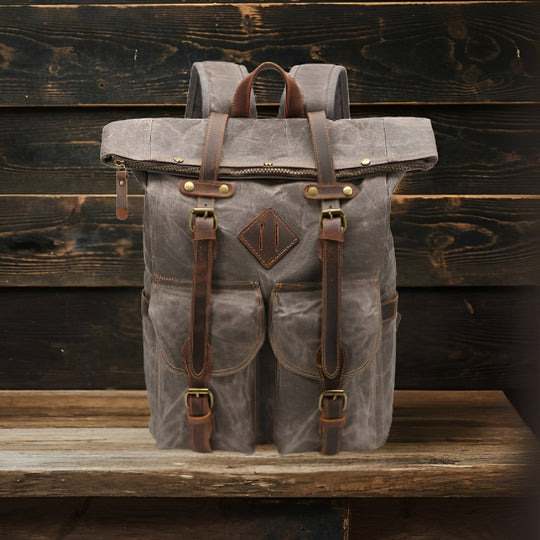 Canvas Laptop Backpack | NOLAN