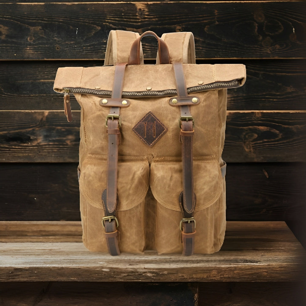 Canvas Laptop Backpack | NOLAN
