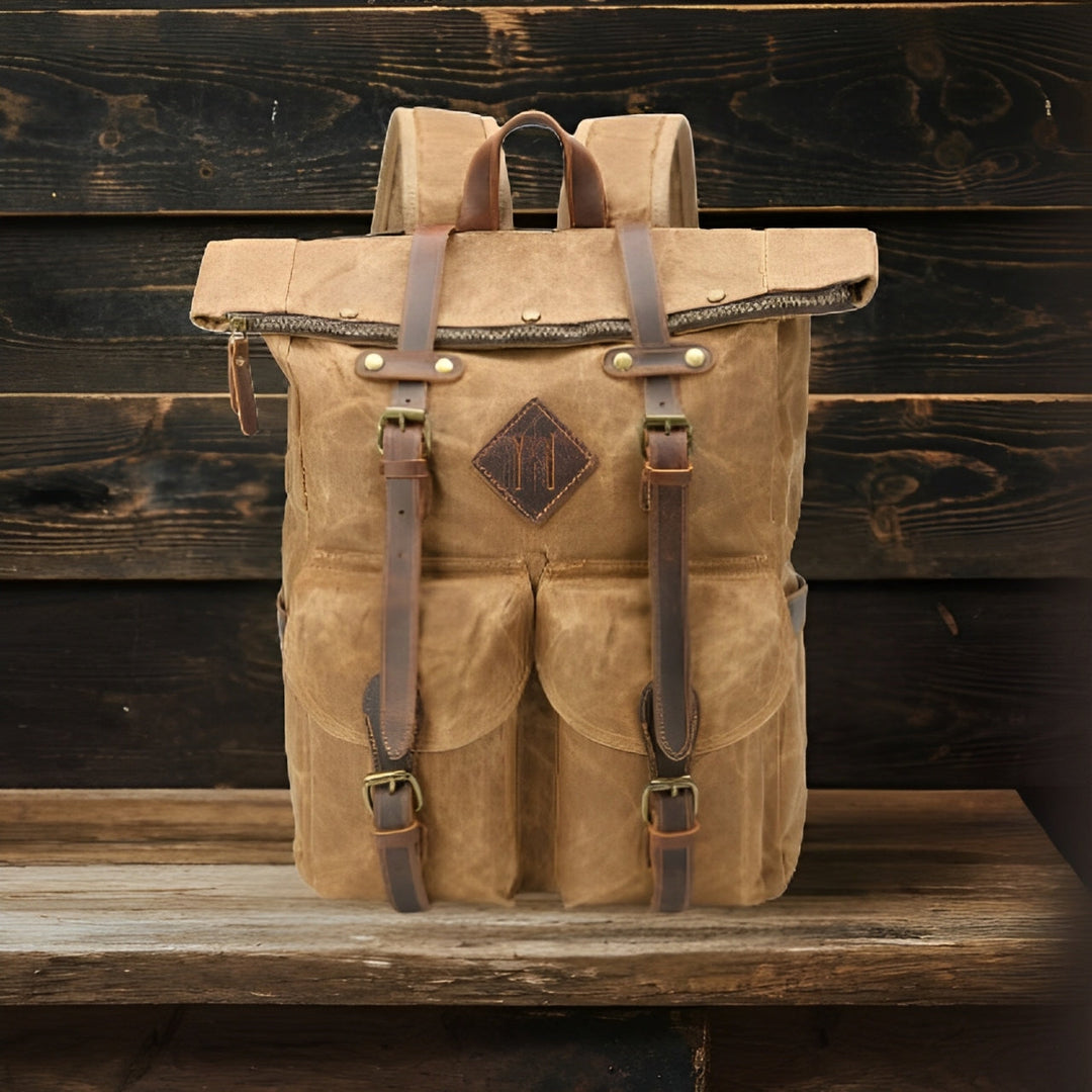 Canvas Laptop Backpack | NOLAN