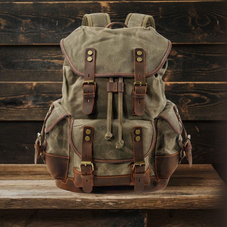 Canvas Hiking Backpack | TRAILBLAZER