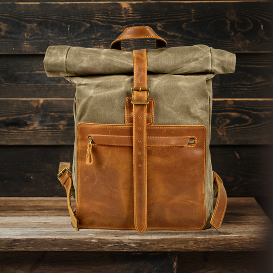 Waxed Canvas Rucksack | ZION