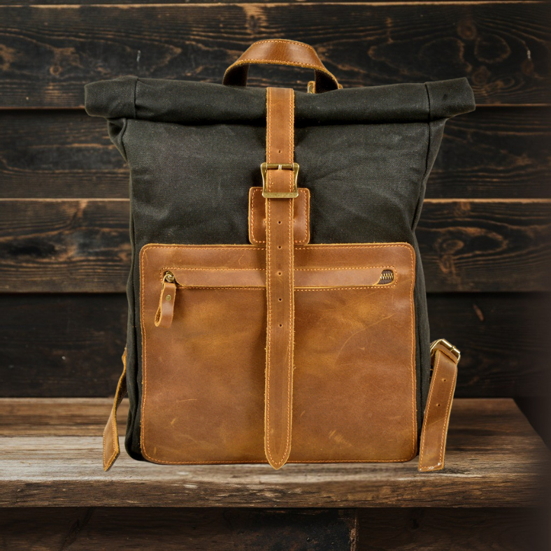 Waxed Canvas Rucksack | ZION