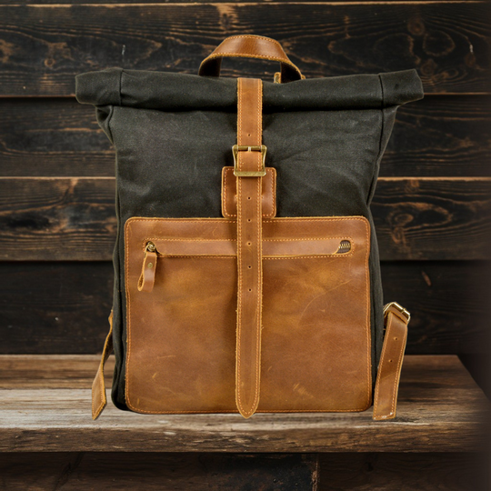 Waxed Canvas Rucksack | ZION