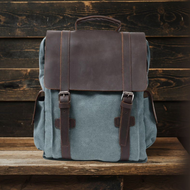 Small Canvas Backpack | AUSTIN