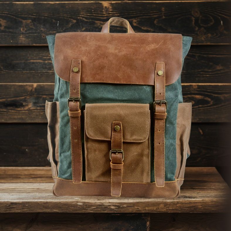 Vintage Laptop Backpack | CAMDEN