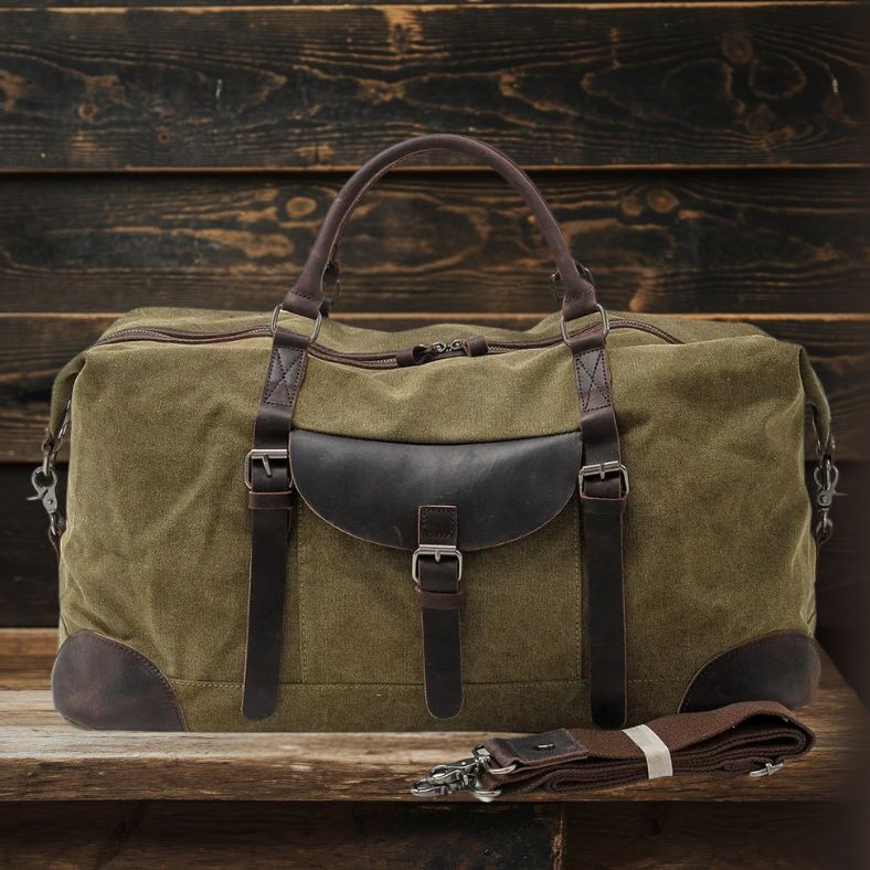 Canvas Overnight Bag | BOSTON