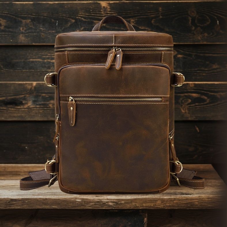 Leather Rucksack Backpack | CHEYENNE