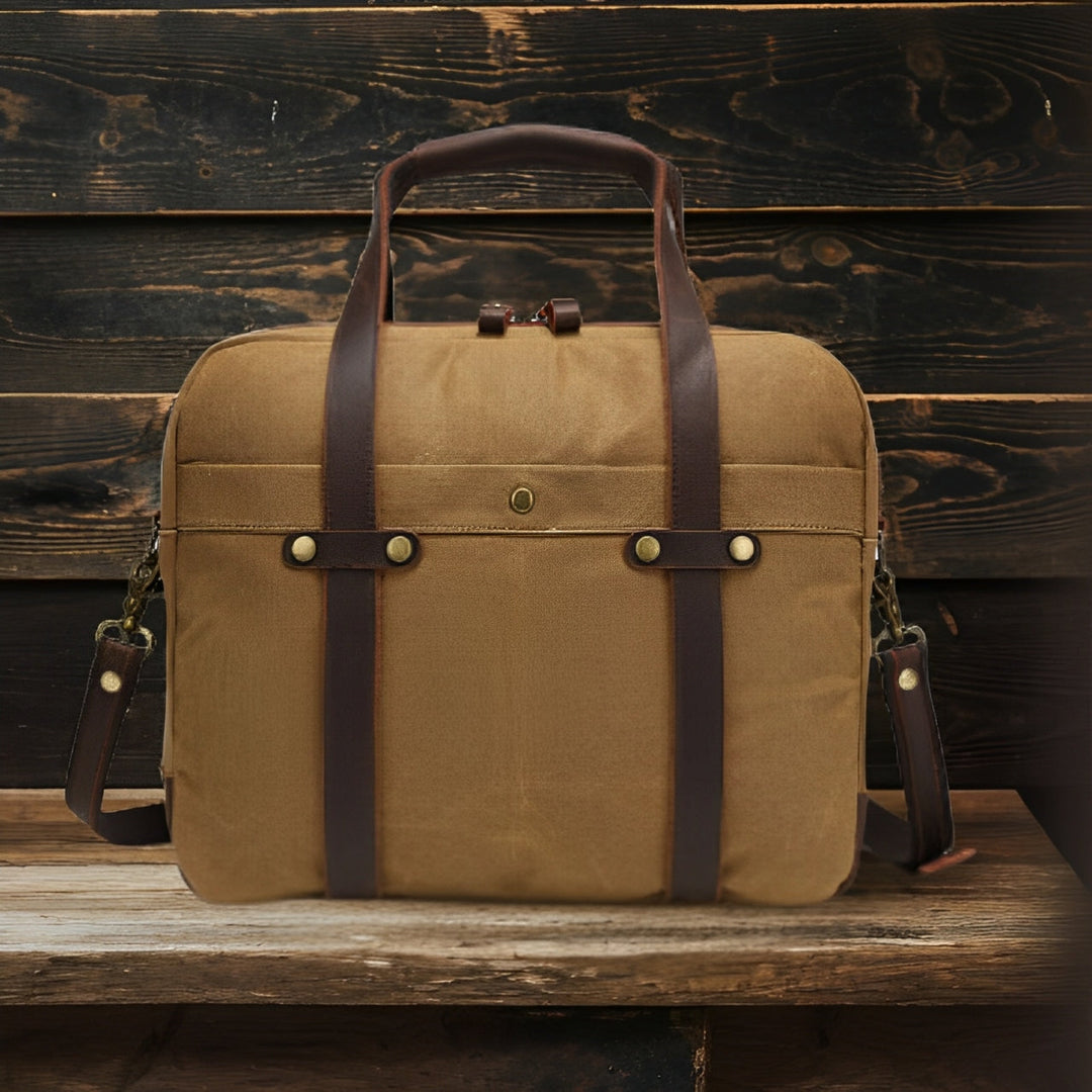 Canvas Laptop Messenger Bag |Ā KENSINGTON