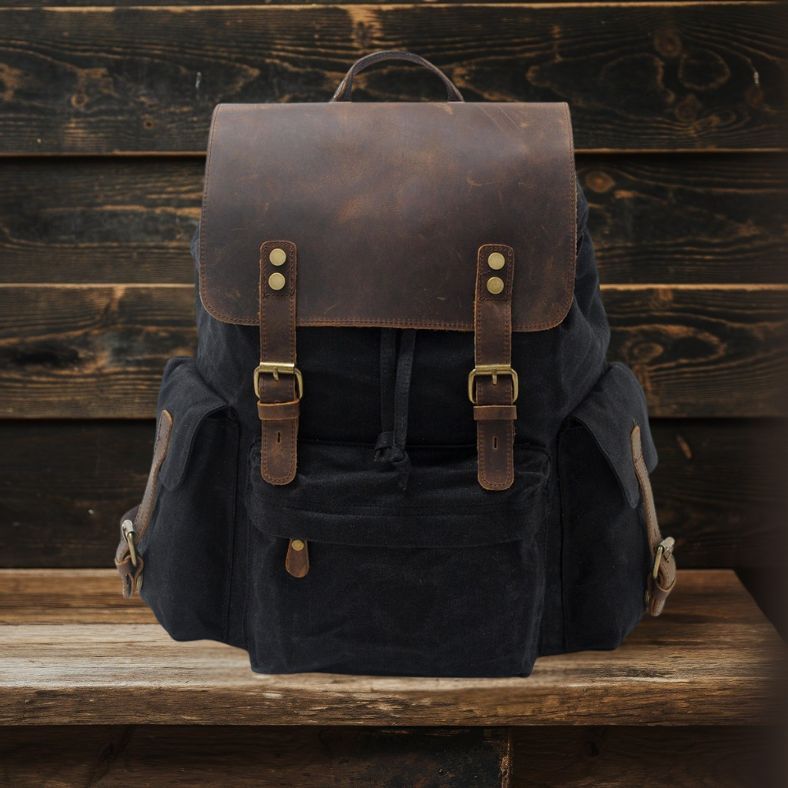 Voyager Waxed Canvas Backpack | LEXINGTON