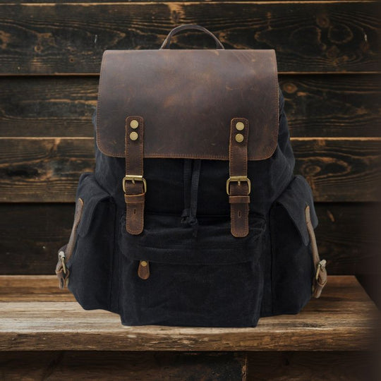 Voyager Waxed Canvas Backpack | LEXINGTON