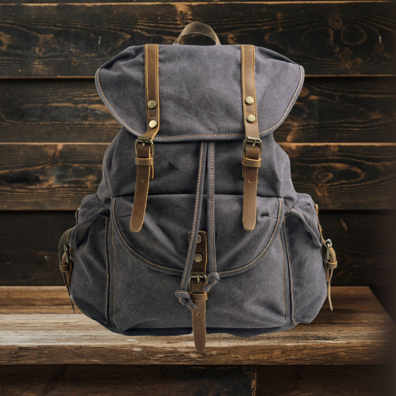 Military Canvas Backpack | FRONTIER