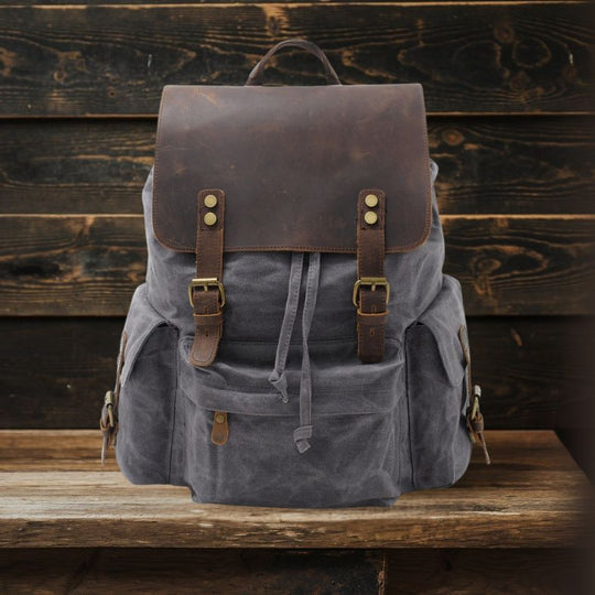Voyager Waxed Canvas Backpack | LEXINGTON