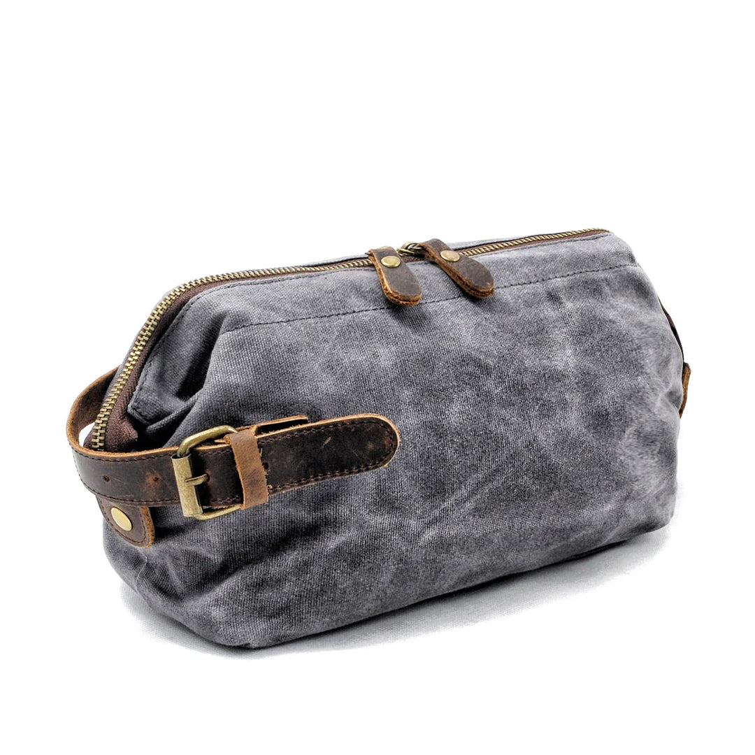 Water-Resistant Canvas Toiletry Bag | MONARCH