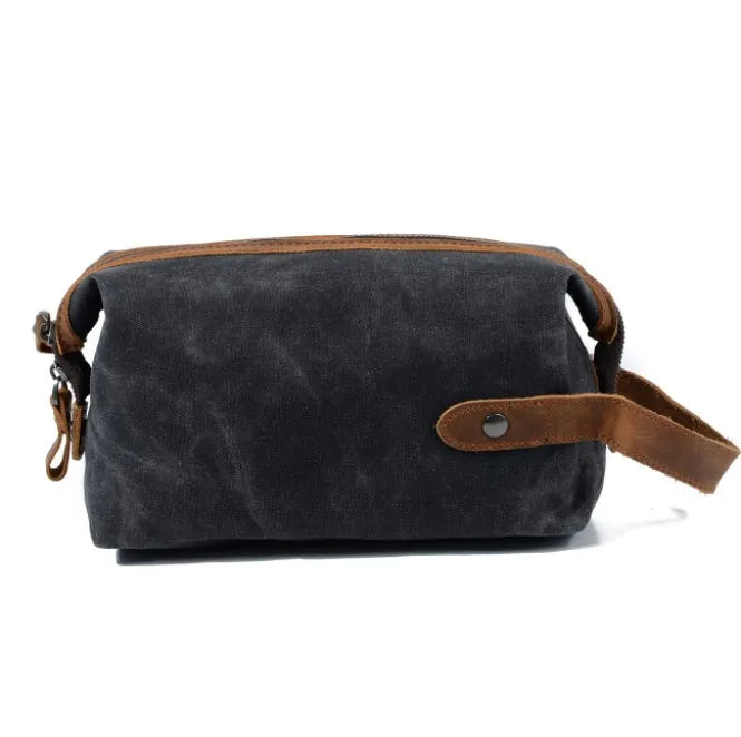 Canvas Zipper Toiletry Bag Organizer | FORGE