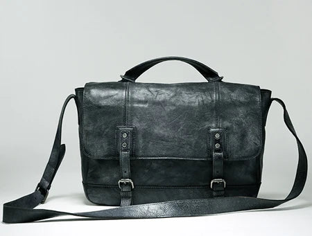 Pierce | Vintage Genuine Leather Messenger Bag