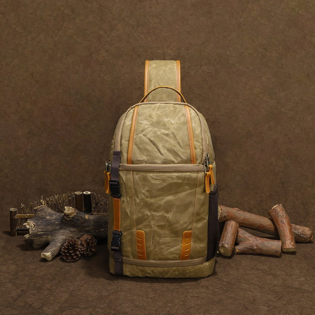 Canvas Camera Sling Bag | FUJI